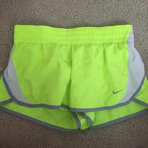 Nike green shorts